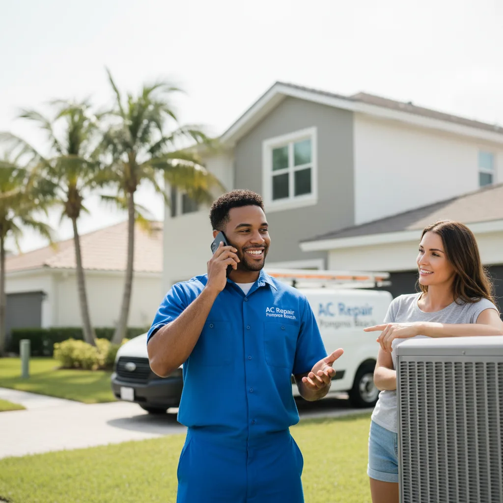 AC Repair Pompano Beach customer support in Veneta